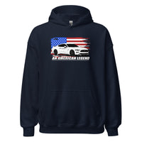 Thumbnail for American Flag Mustang GT 5.0 Hoodie in navy