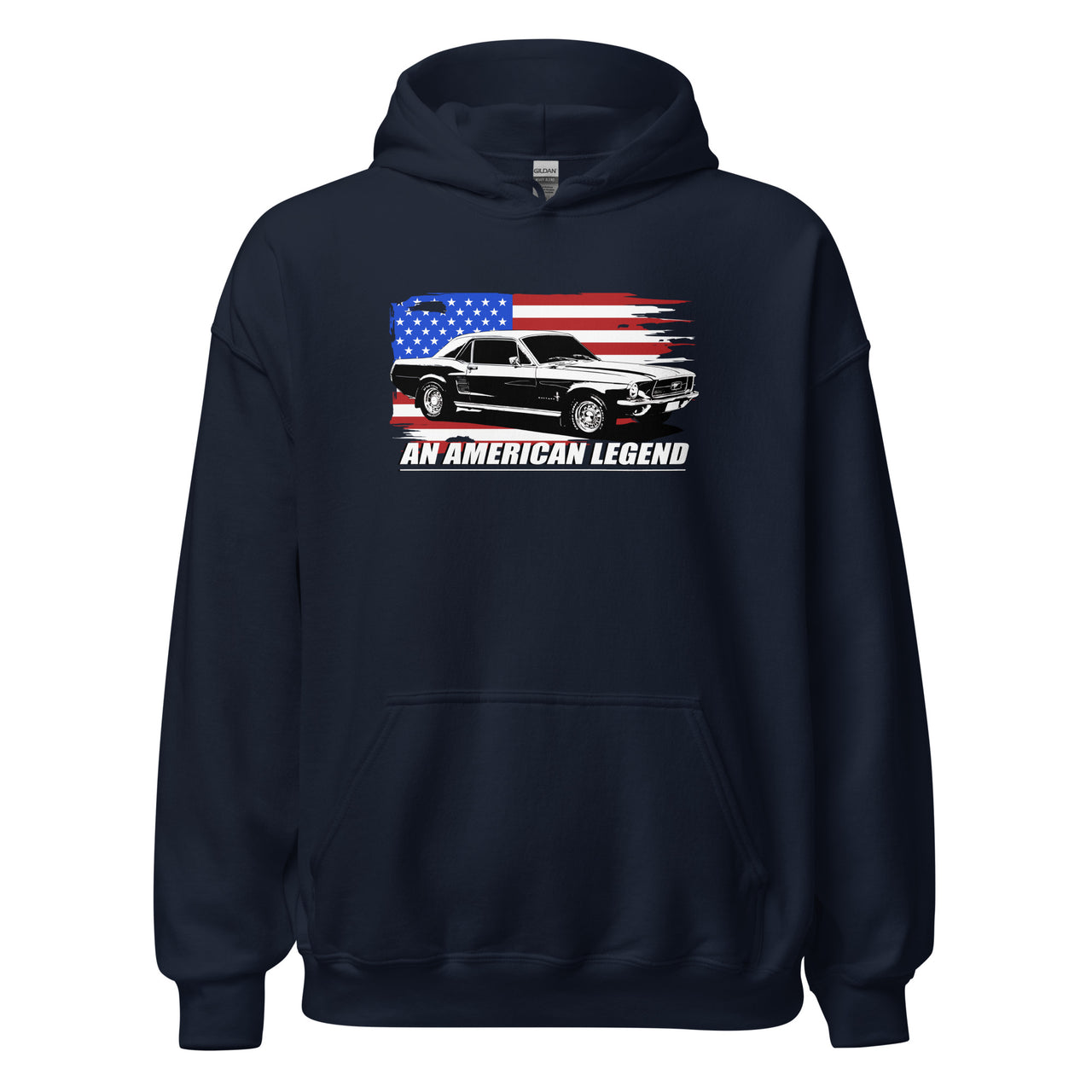 67 Fastback Hoodie Sweatshirt in navy