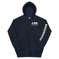 Thumbnail for LML Duramax Hoodie Pullover Sweatshirt With Sleeve Print in navy