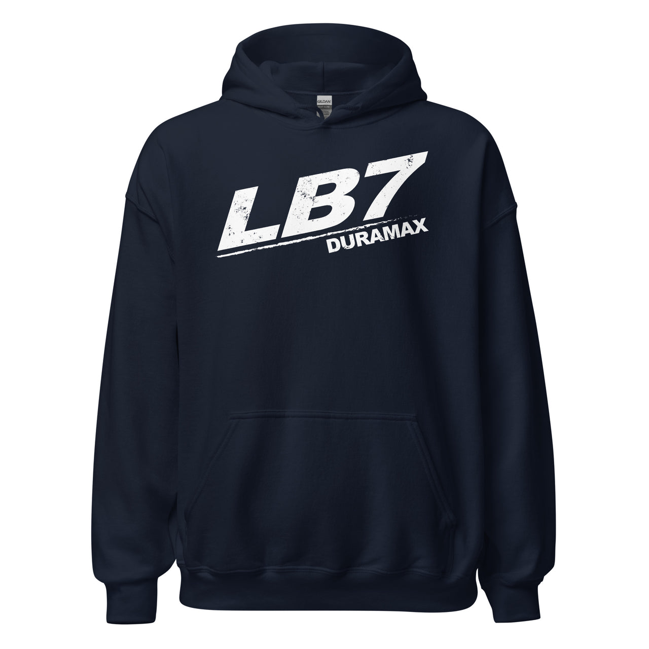 LB7 Duramax Hoodie Sweatshirt With American Flag