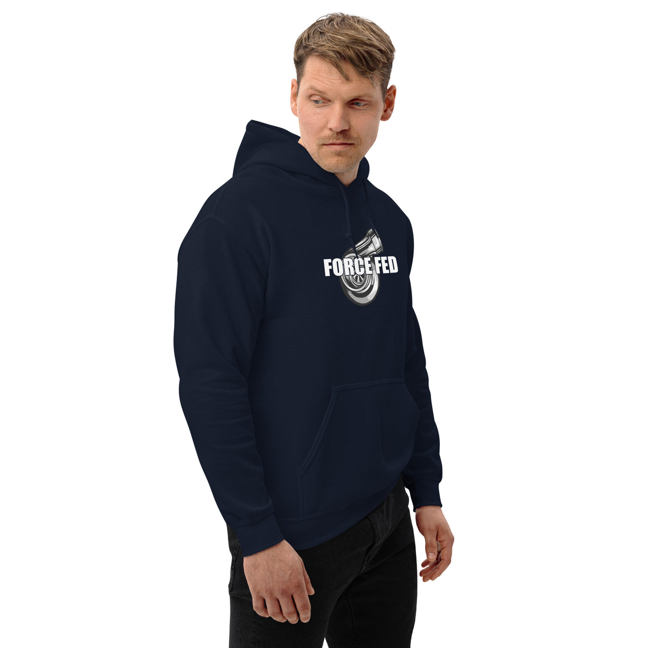 Turbo Hoodie For Car Guy Force Fed