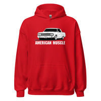 Thumbnail for 1964 Chevelle Hoodie in red