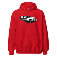 Thumbnail for 6.0 Powerstroke Hoodie in red