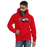 Thumbnail for 6.4 Powerstroke Hoodie modeled in red