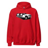 Thumbnail for 6.4 Powerstroke Hoodie in red