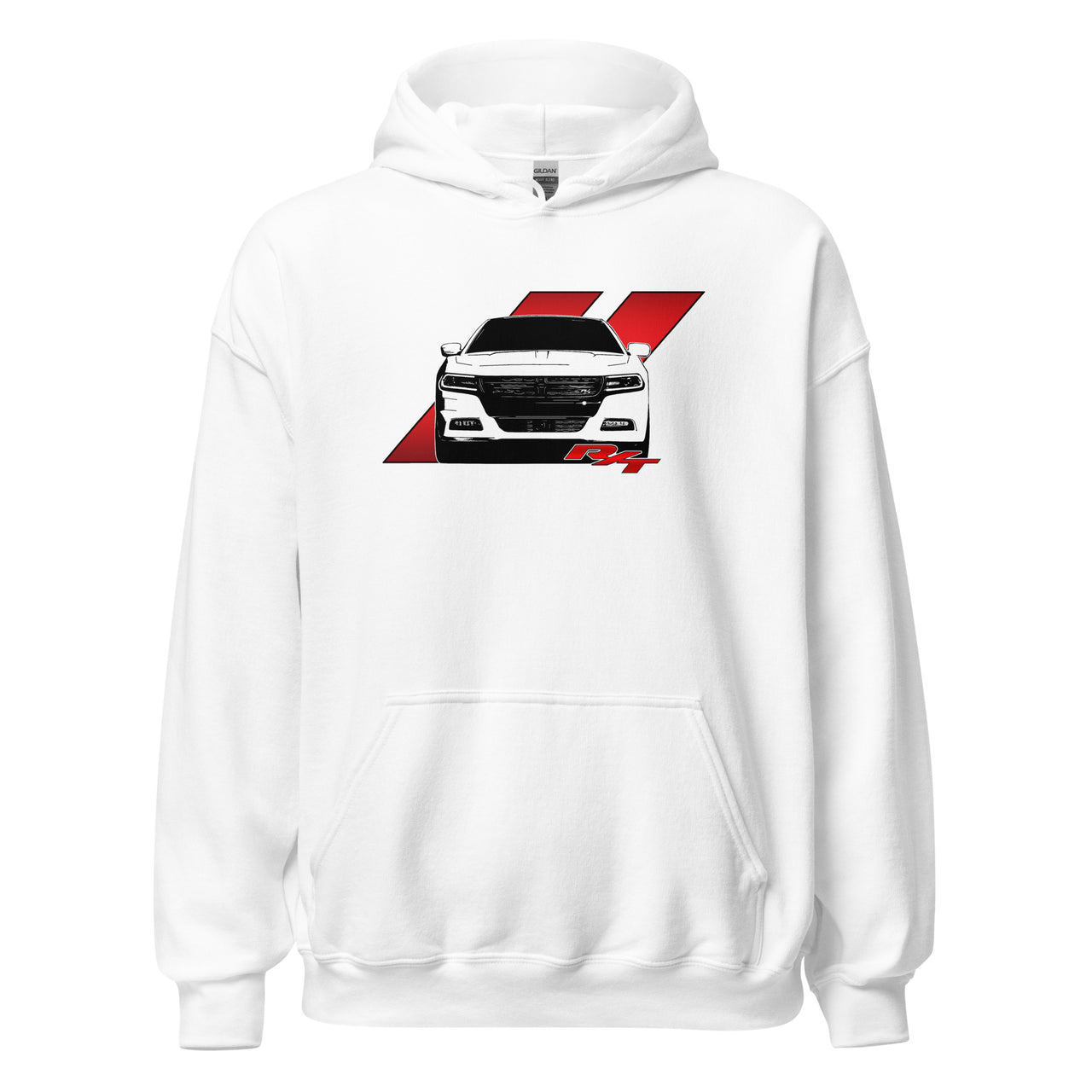 15-19 Charger R/T Hoodie in white