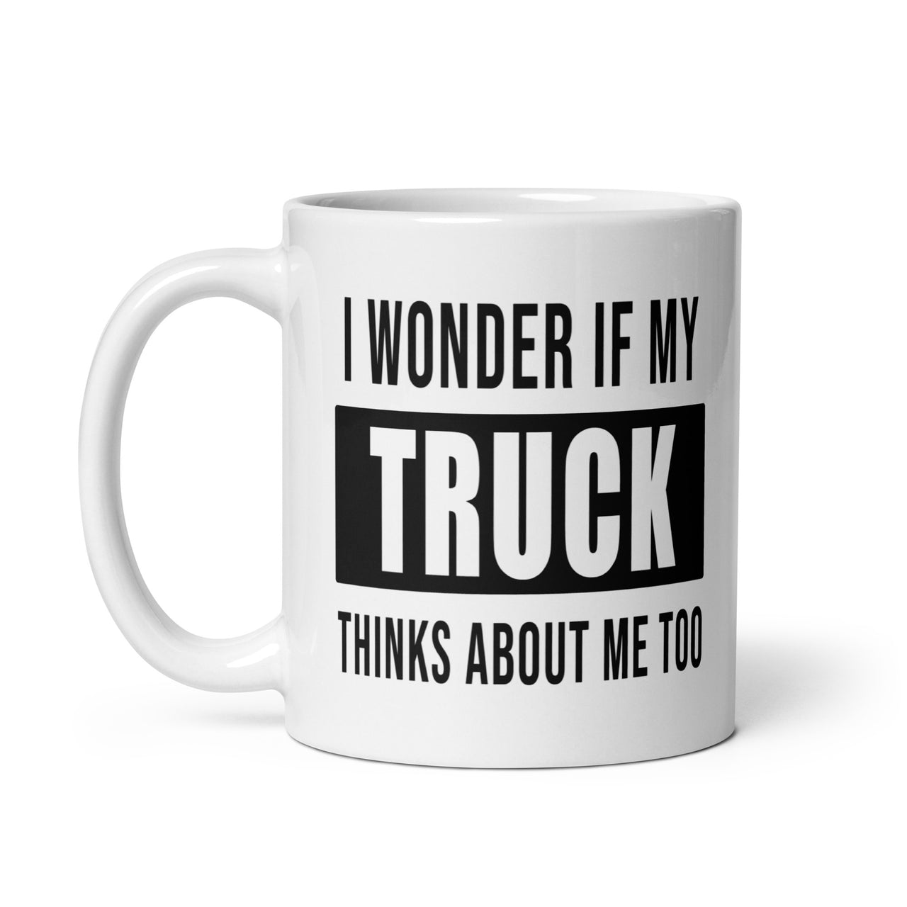 Funny Truck Guy Coffee Mug Cup