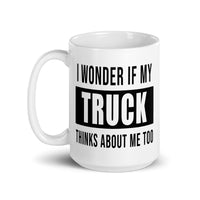 Thumbnail for Funny Truck Guy Coffee Mug Cup