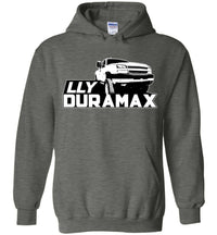 Thumbnail for Duramax T-Shirt | LLY Duramax | Aggressive Thread Diesel Truck Apparel