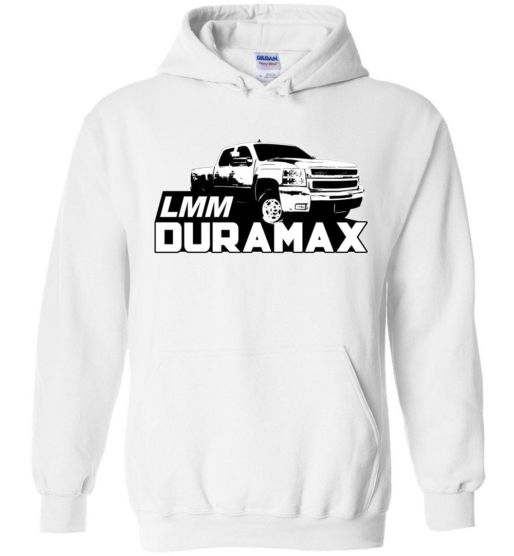 Duramax Hoodie | LMM Duramax Sweatshirt | Aggressive Thread Diesel Truck Apparel