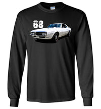 Thumbnail for 68 Firebord long sleeve shirt in black from Aggressive Thread