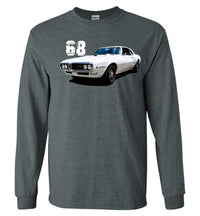 Thumbnail for 68 Firebord long sleeve shirt in grey from Aggressive Thread