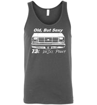 Thumbnail for OBS Powerstroke 7.3l Diesel Power Tank Top - Aggressive Thread Diesel Truck T-Shirts