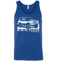 Thumbnail for Ford OBS Bronco Tank Top Shirt - Aggressive Thread Diesel Truck T-Shirts
