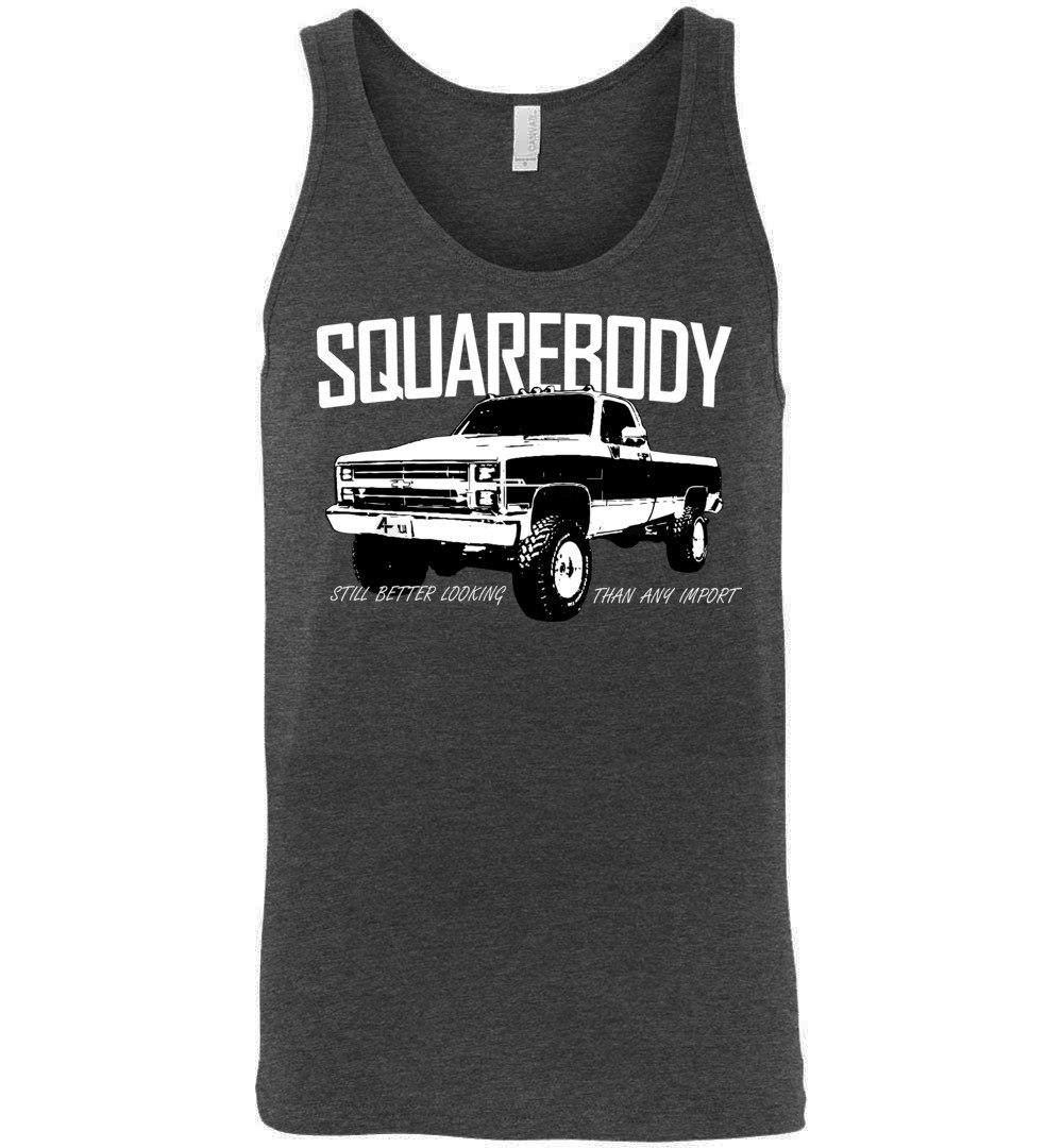 Squarebody Chevy Tank Top - Aggressive Thread Diesel Truck T-Shirts