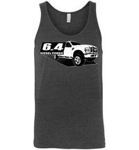 Thumbnail for Power Stroke 6.4 Diesel Powerstroke Tank Top Shirt From Aggressive Thread Apparel