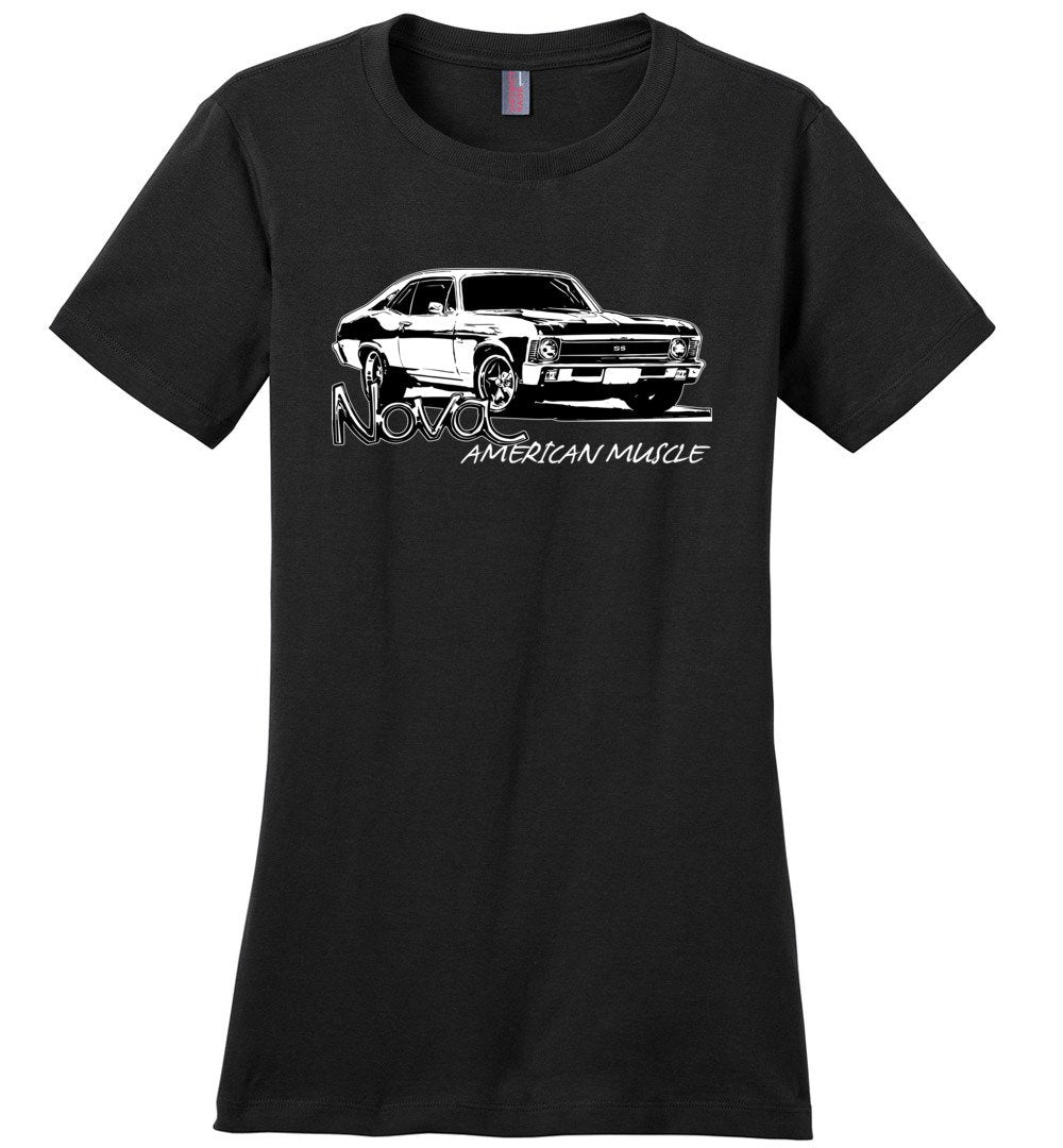 Chevy Nova T-Shirt | 1968-1972 Nova SS | Aggressive thread Muscle Car Apparel