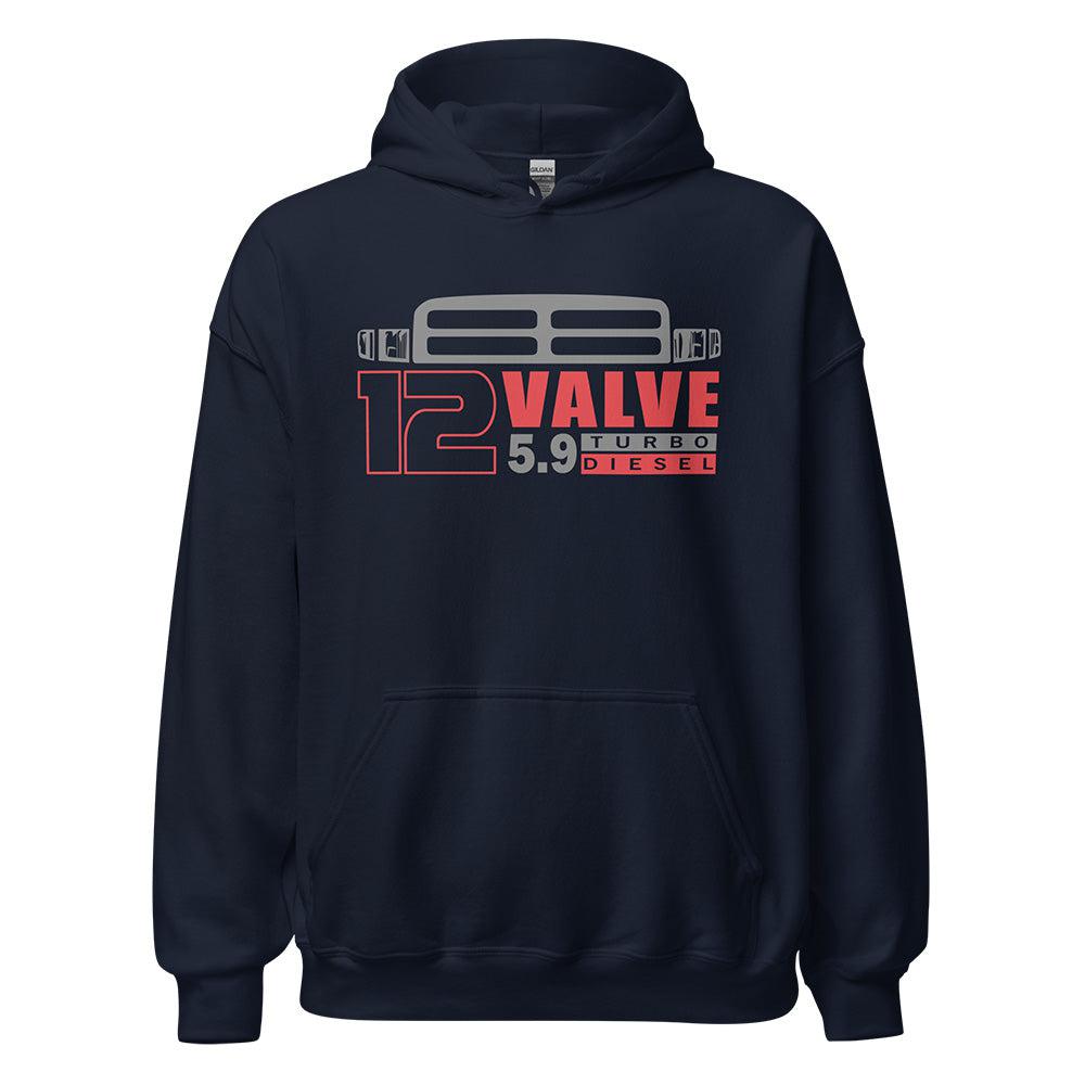 12v cummins Second gen dodge ram hoodie in navy