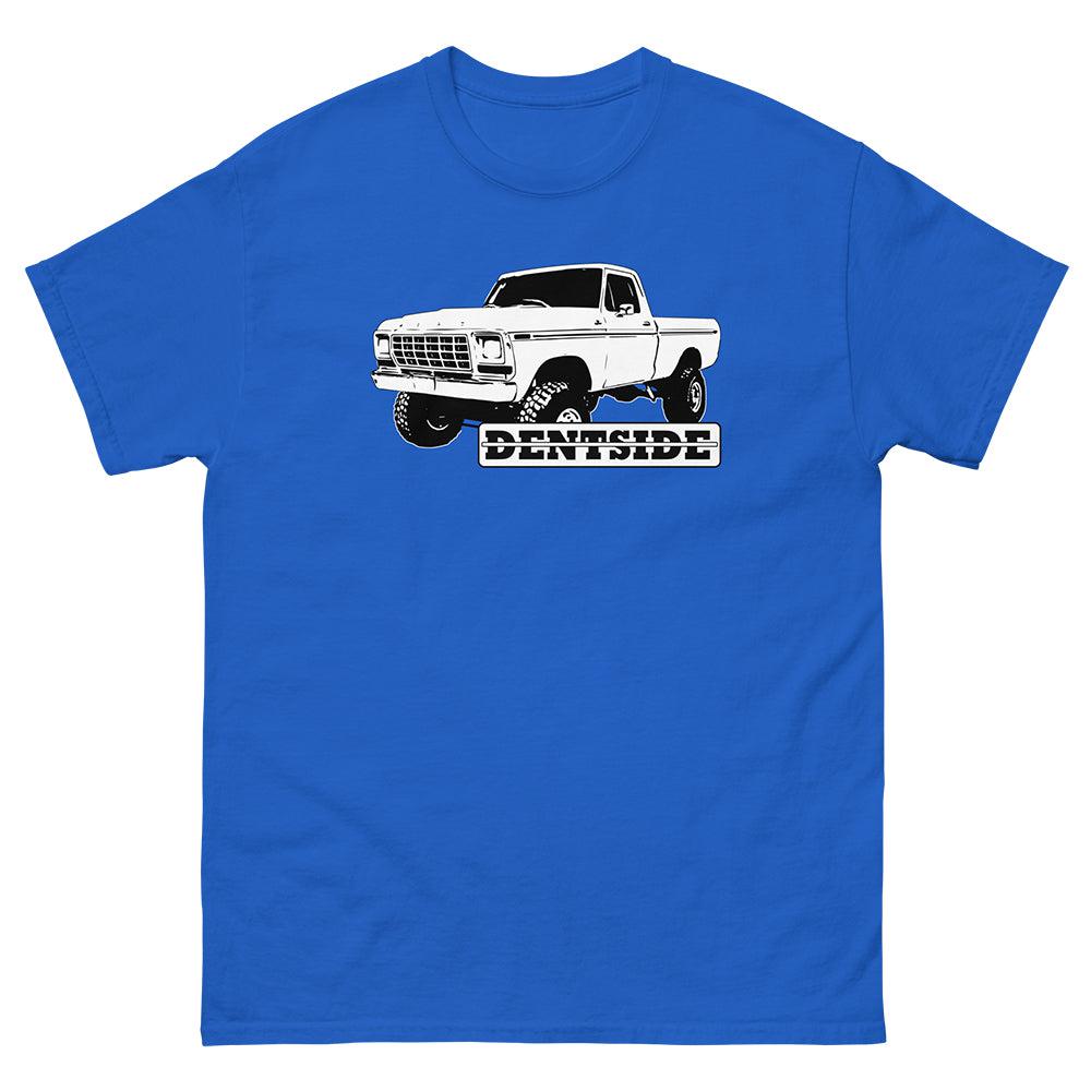 78-1979 Ford F150 Dentside T-Shirt in royal blue