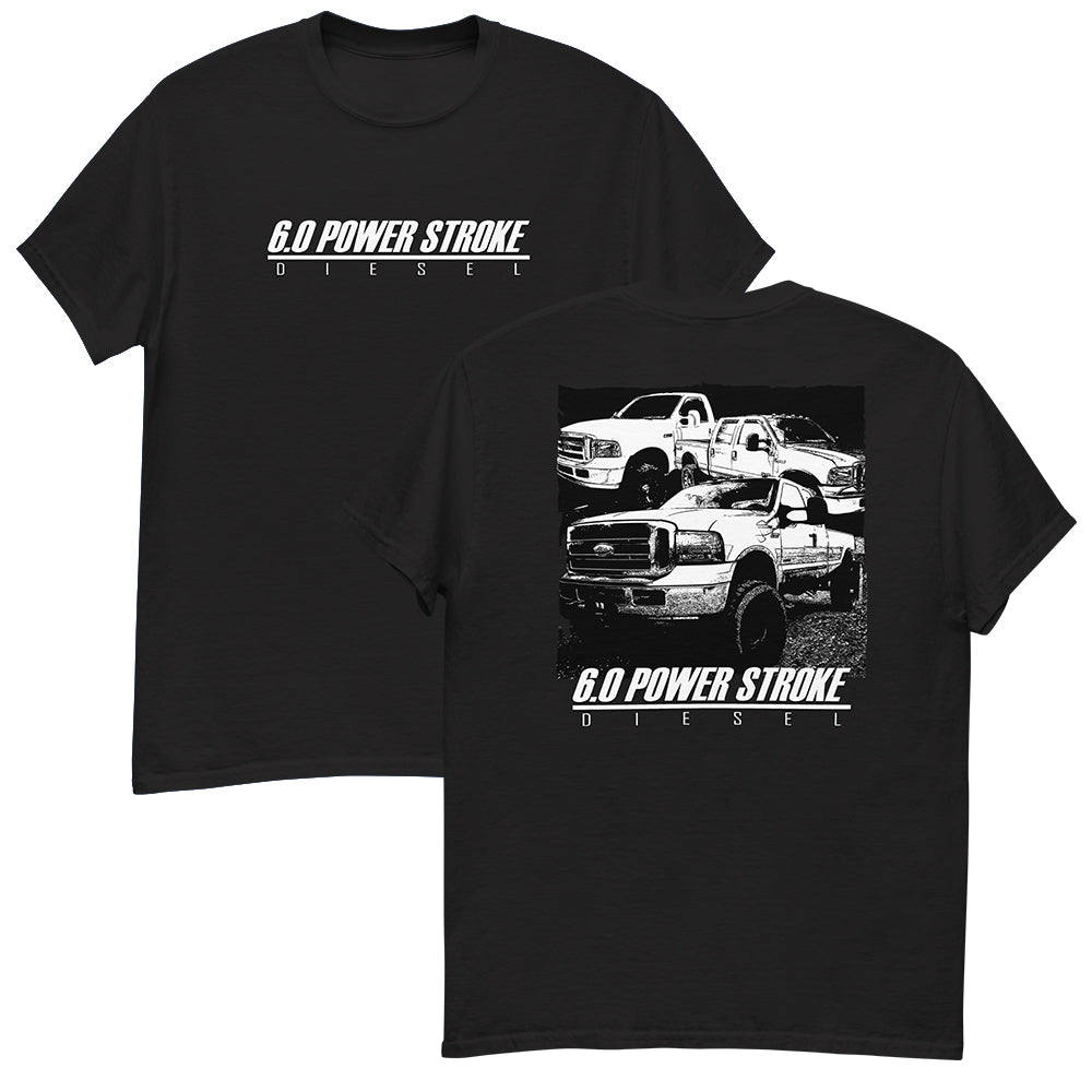 6.0 Power Stroke Truck T-Shirt - Black