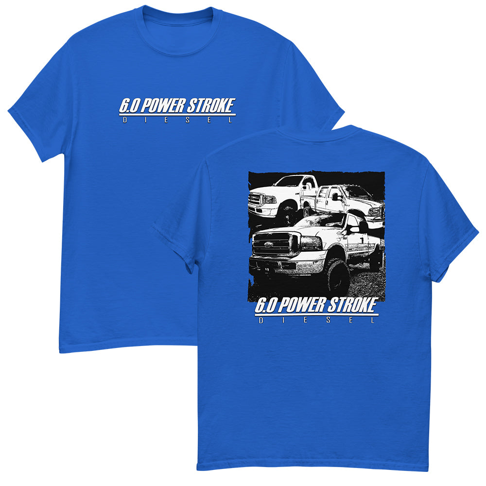 6.0 Power Stroke Truck T-Shirt - Royal
