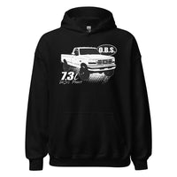 Thumbnail for 7.3 power stroke obs ford truck hoodie in black