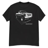 Thumbnail for Square Body Truck T-Shirt in black