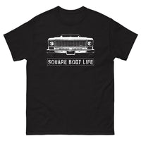 Thumbnail for 73-75 Square Body T-Shirt in black from Aggressive Thread