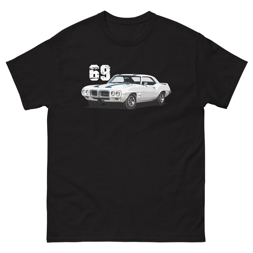 69 Firebird Trans Am T-Shirt in Black From Aggressive Thread