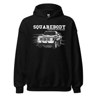 Thumbnail for Square Body Hoodie Legends Never Die From Aggressive Thread - Color Black