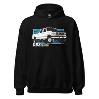 Thumbnail for OBS Crew Cab Hoodie Sweatshirt From Aggressive Thread in Black