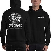 Thumbnail for Man Posing in 7.3 Power Stroke Size Matters From Aggressive Thread - Color Black