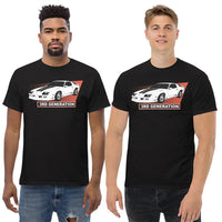 Thumbnail for Men Wearing the 3rd gen Camaro T-Shirt in Black From Aggressive Thread