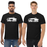 Thumbnail for Men Wearing 2nd Gen Ram Cummins T-Shirt From Aggressive Thread - Color Black