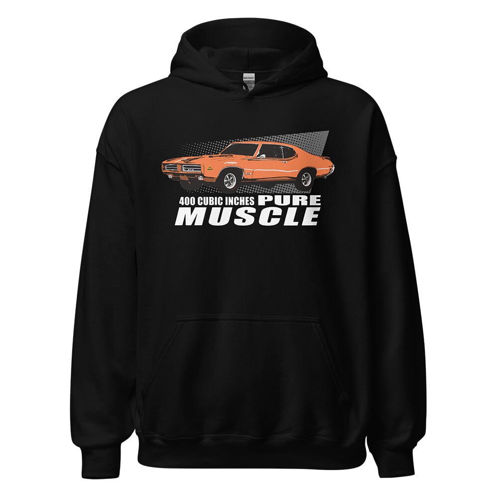 69 GTO Hoodie From Aggressive Thread - Color Black