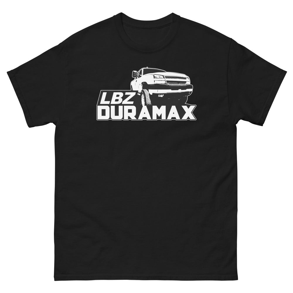 LBZ Duramax Truck T-Shirt in black | aggressive thread