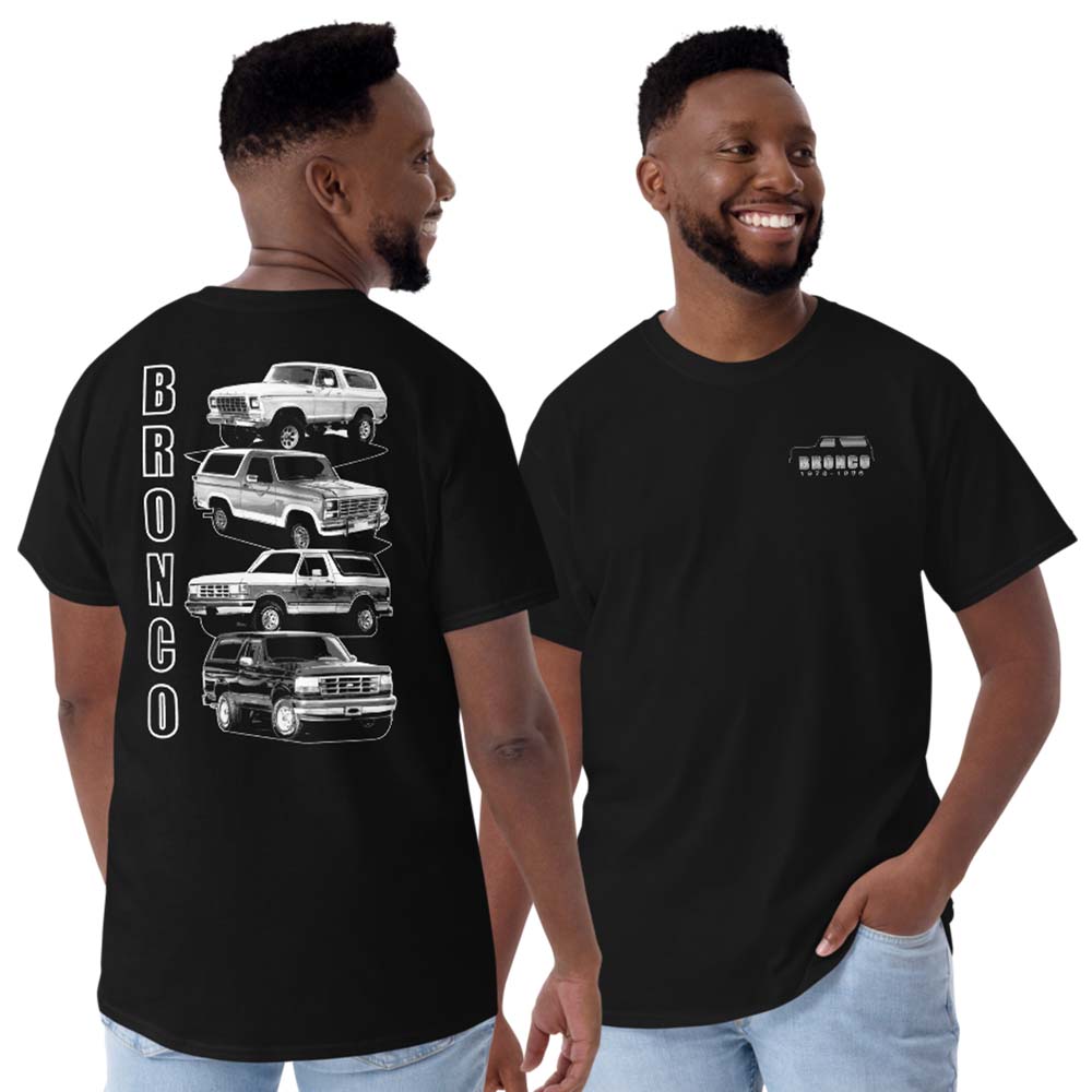 1978-1996 OBS Bronco T-Shirt From Aggressive Thread