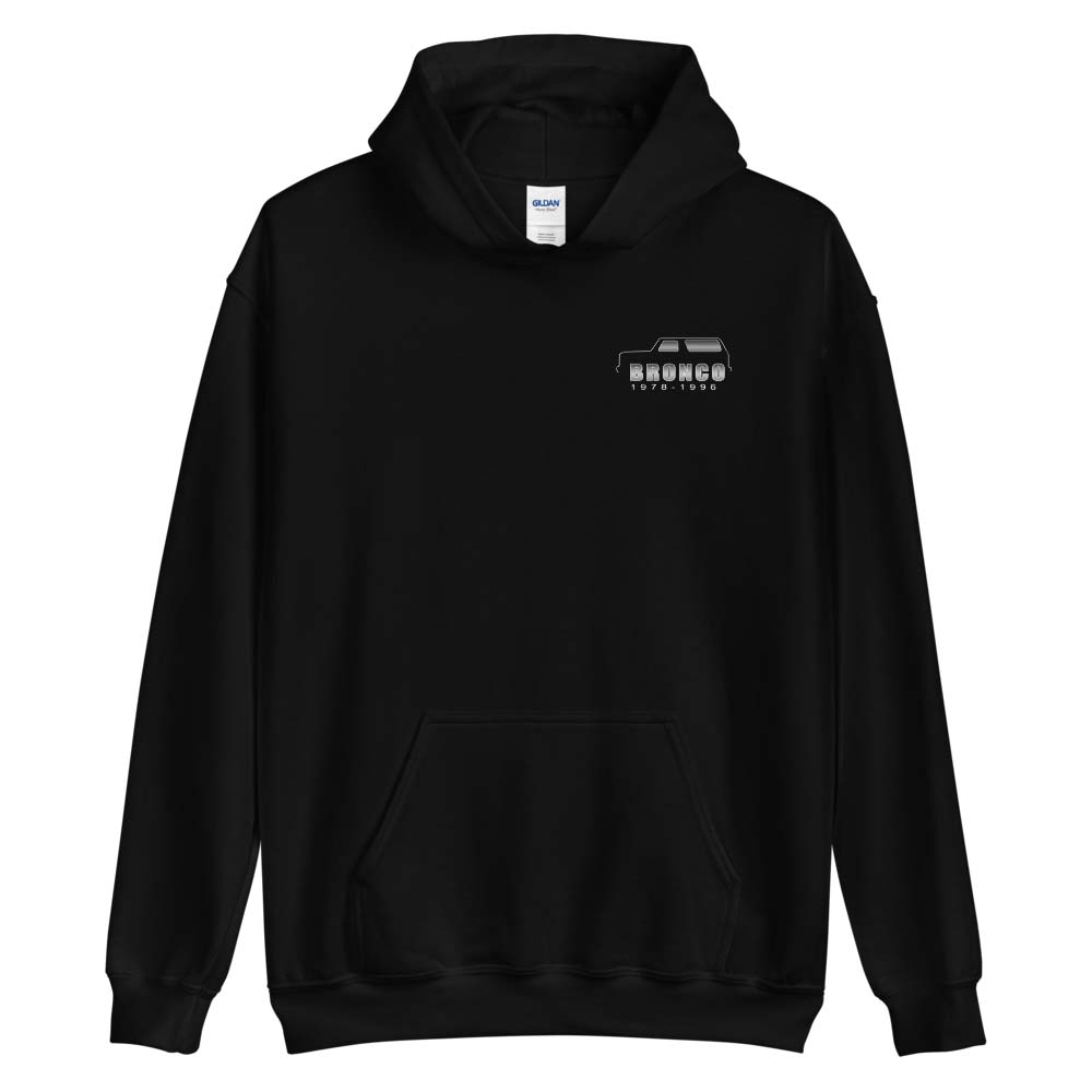 OBS Ford Bronco Hoodie Sweatshirt From Aggressive Thread