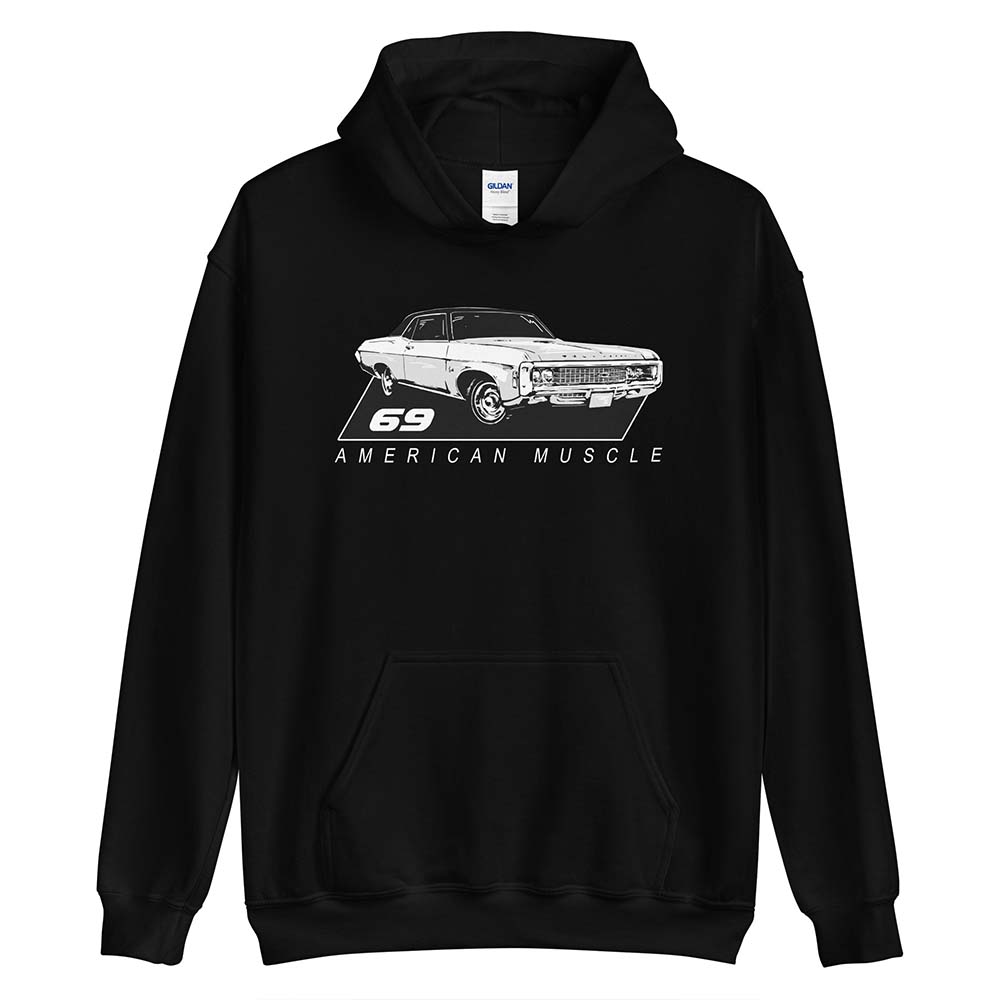 69 Impala Hoodie in black