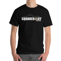 Thumbnail for Square Body Est 1973 T-Shirt modeled in black