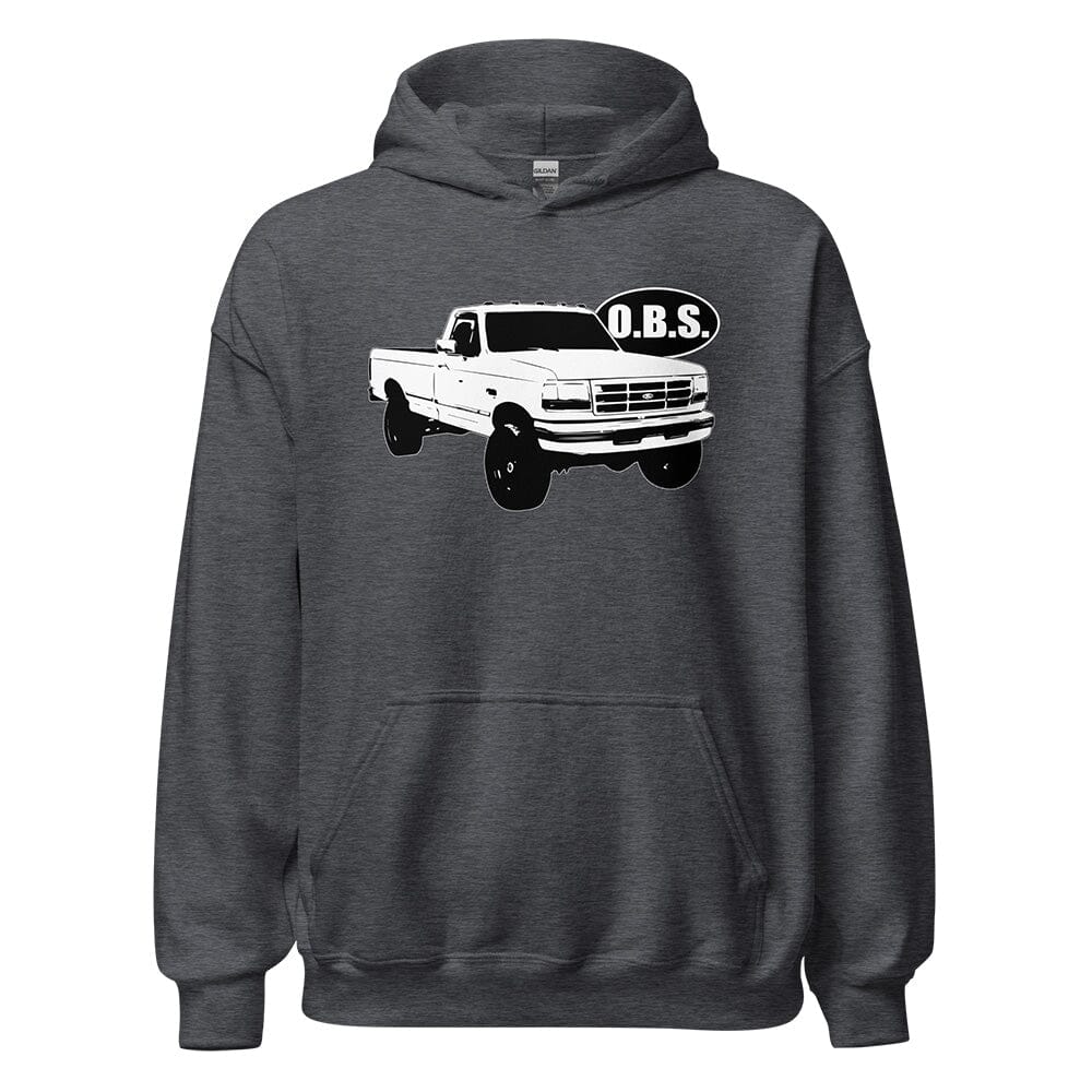 OBS Ford Super Duty Hoodie From Aggressive Thread - Color Grey
