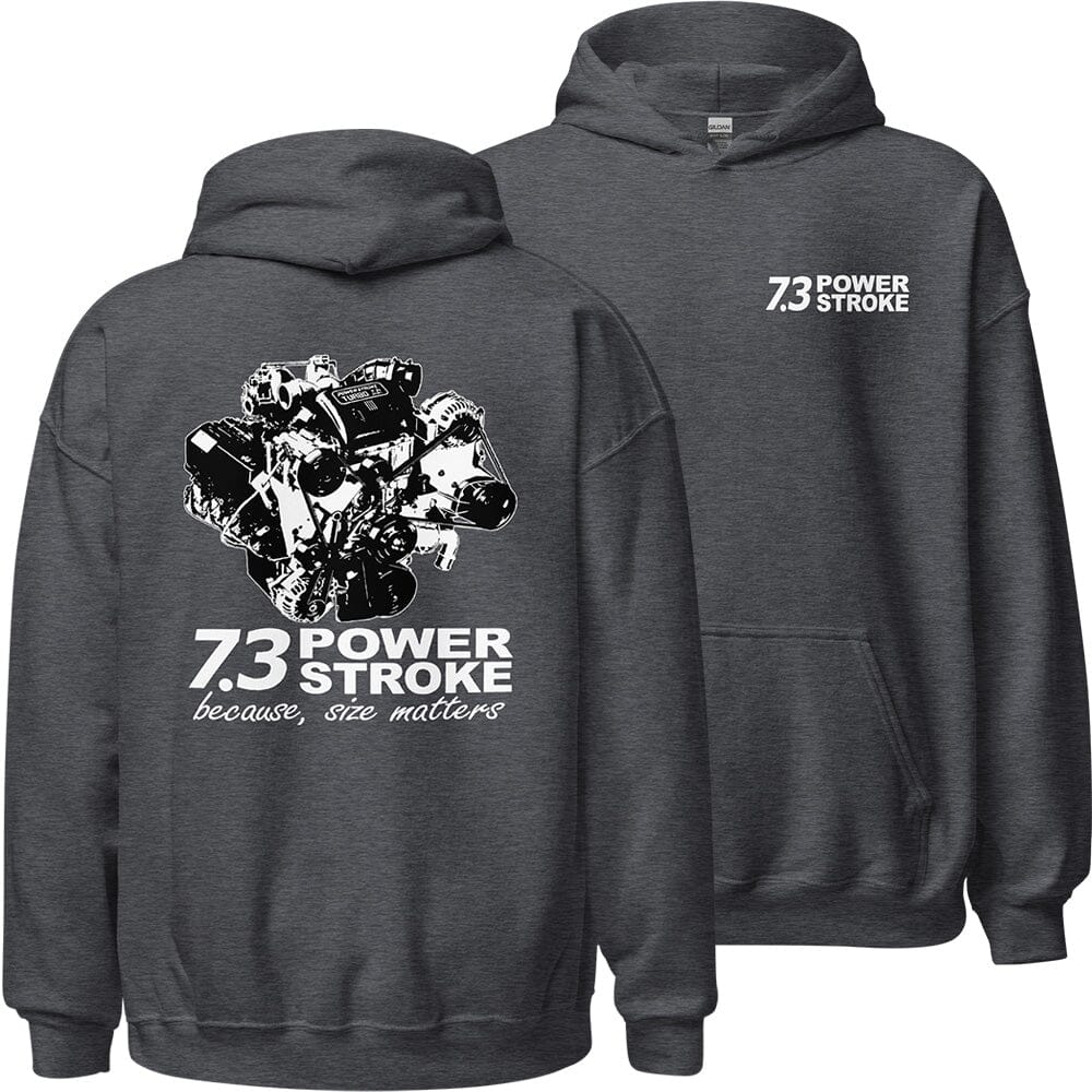7.3 Power Stroke Size Matters From Aggressive Thread - Color Grey