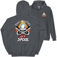 Thumbnail for Car enthusiasts Turbo Hoodie Let It Spool - From Aggressive Thread