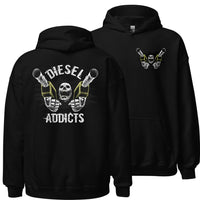 Thumbnail for Diesel Truck Hoodie | Powerstroke Hoodie | Cummins Hoodie | Duramax Hoodie | Aggressive Thread Diesel Truck Hoodie