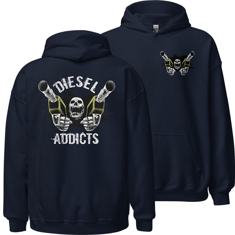 Diesel Truck Hoodie | Powerstroke Hoodie | Cummins Hoodie | Duramax Hoodie | Aggressive Thread Diesel Truck Hoodie