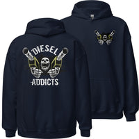 Thumbnail for Diesel Truck Hoodie | Powerstroke Hoodie | Cummins Hoodie | Duramax Hoodie | Aggressive Thread Diesel Truck Hoodie