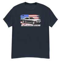 Thumbnail for 1967 Mustang Fastback T-Shirt From Aggressive Thread - Color Navy