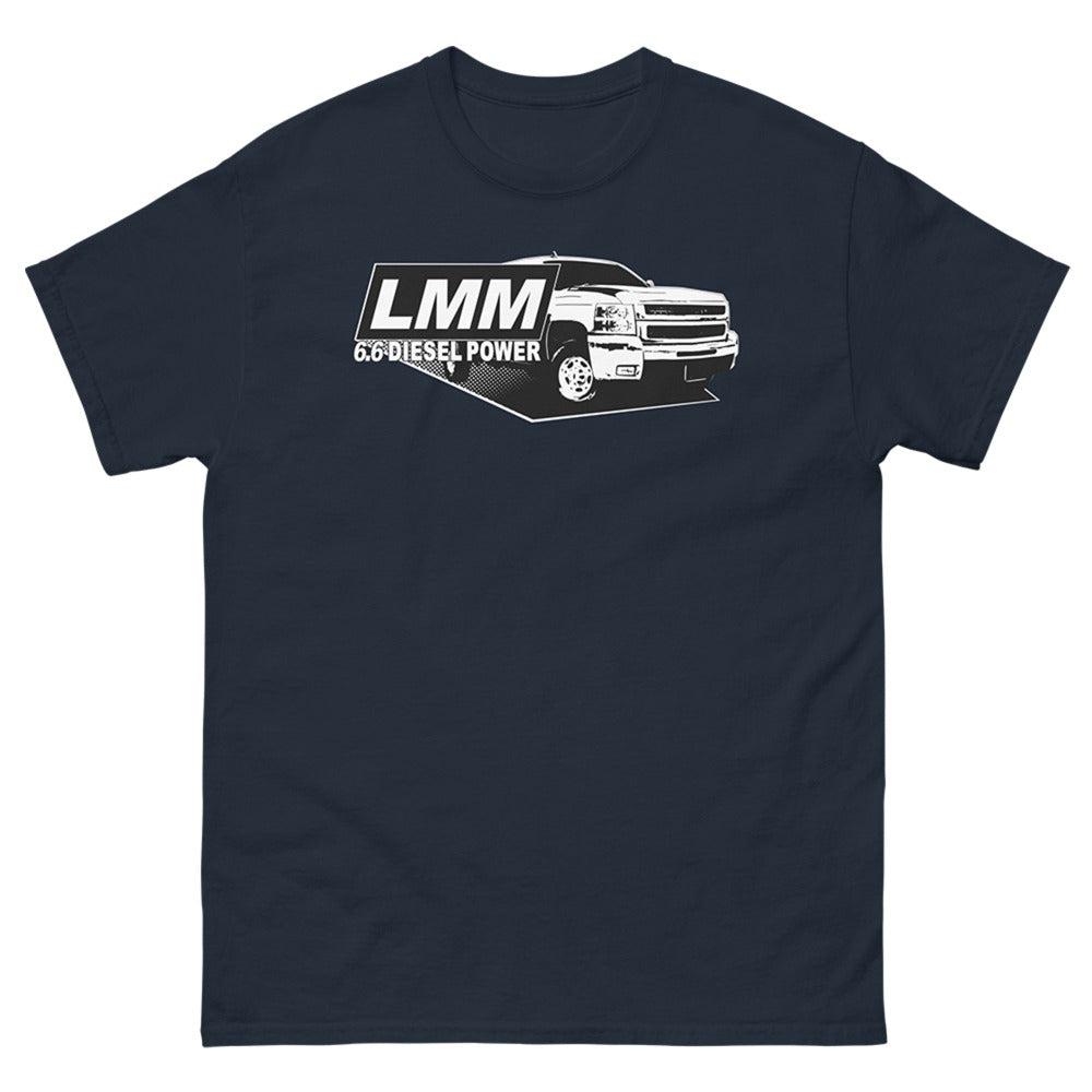 LMM Duramax T-Shirt in Navy From Aggessive Thread