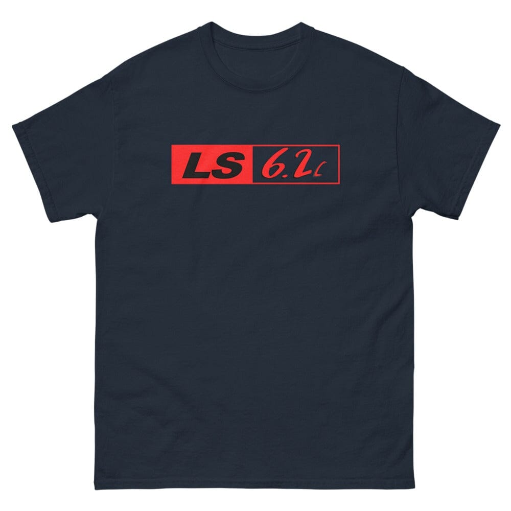 6.2 LS T-Shirt From Aggressive Thread - Navy