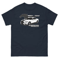 Thumbnail for Ford Mustang T-Shirt From Aggressive Thread - Color Navy
